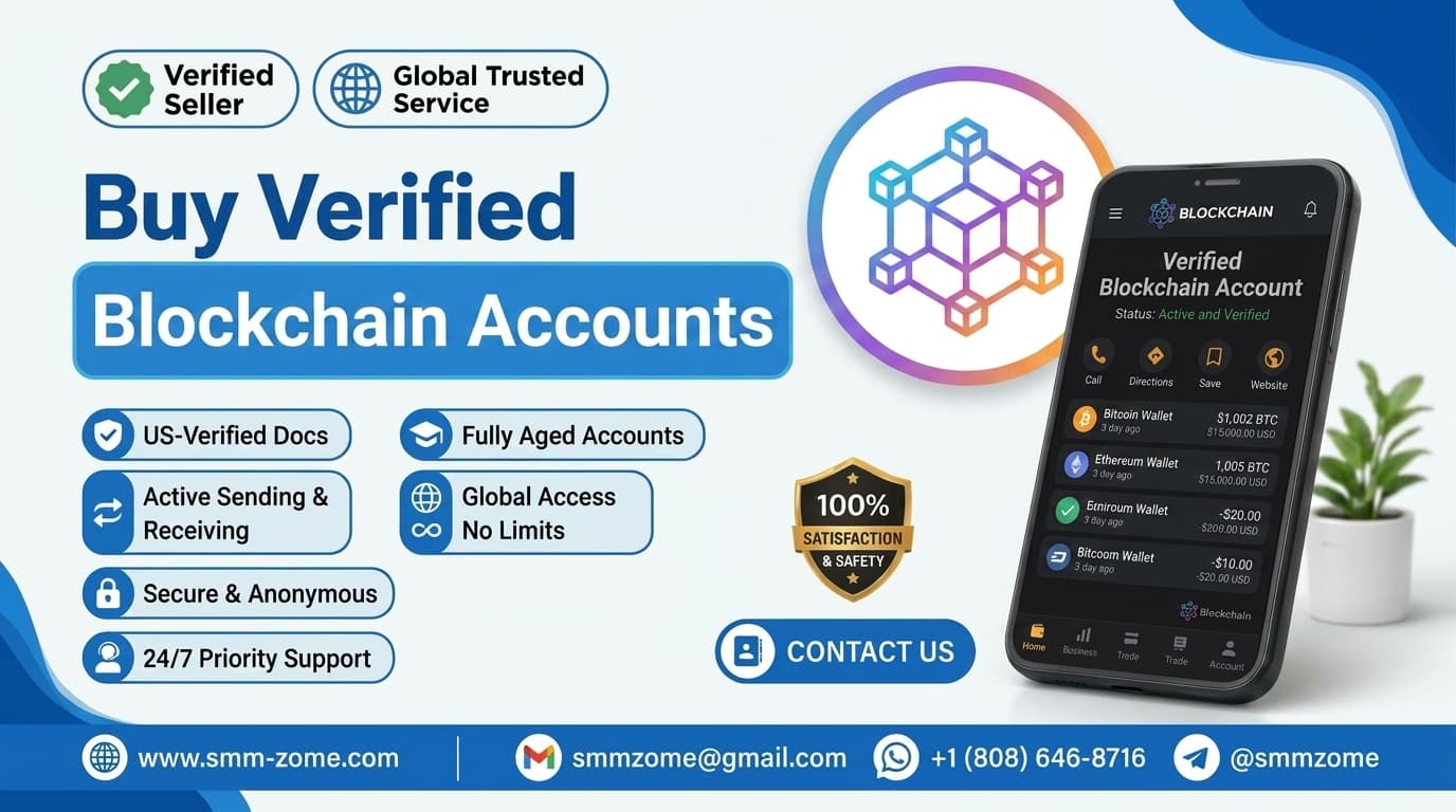 Buy Verified Blockchain Accounts