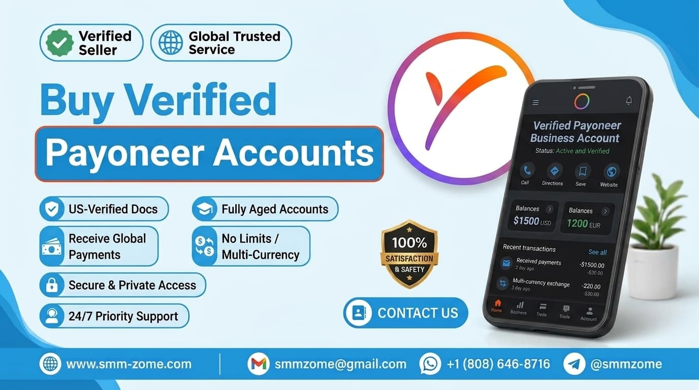 Buy Verified Payoneer Accounts