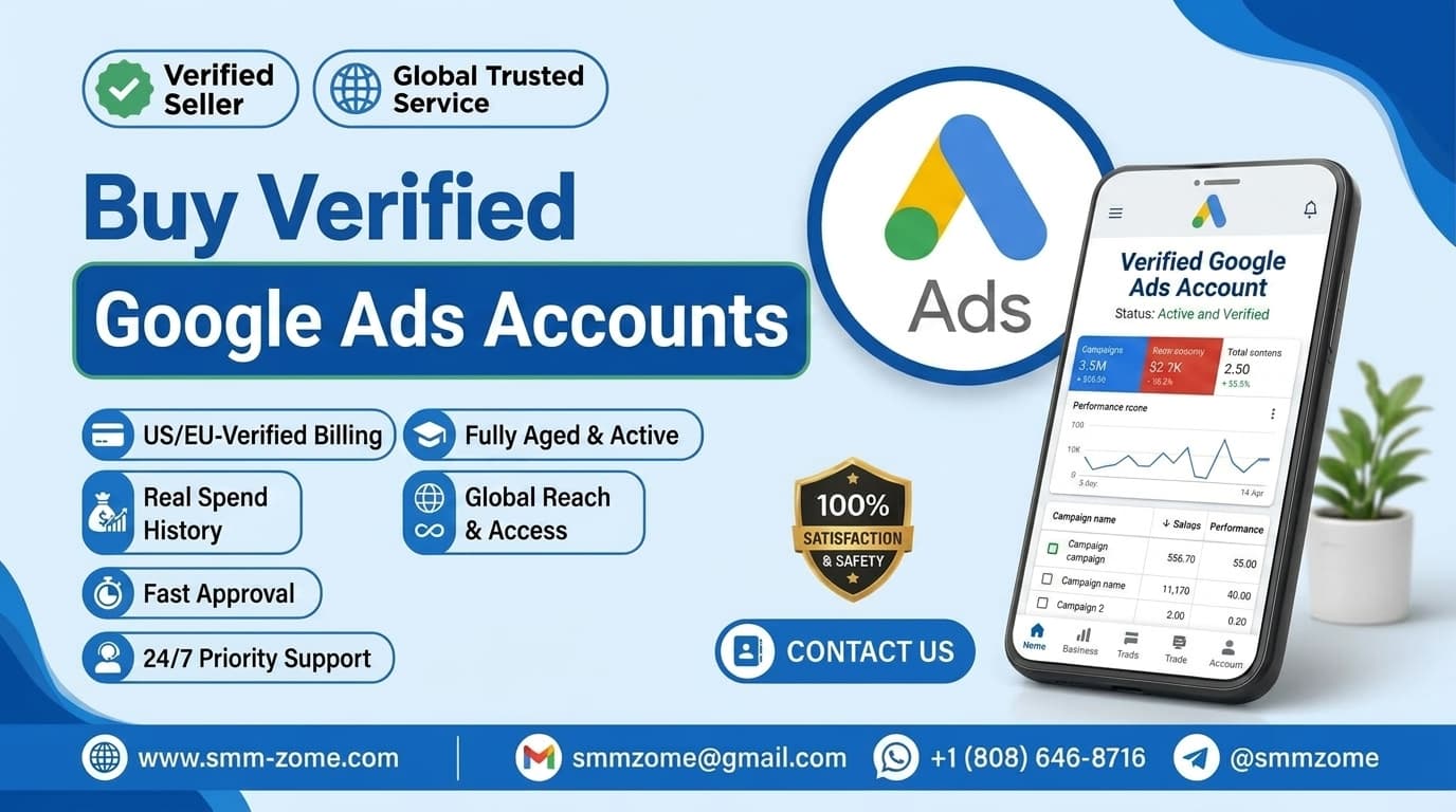 Buy Verified Google Ads Accounts