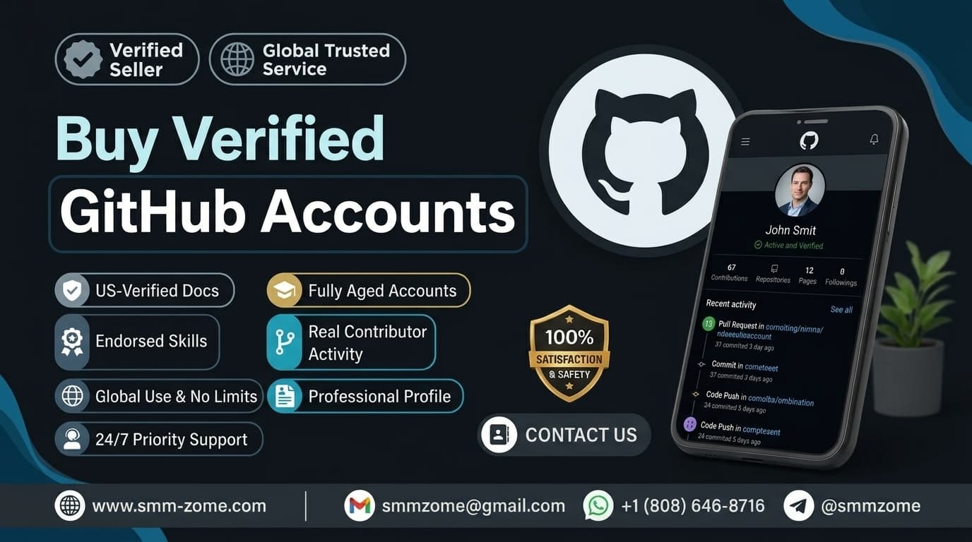 Buy Verified Github Accounts